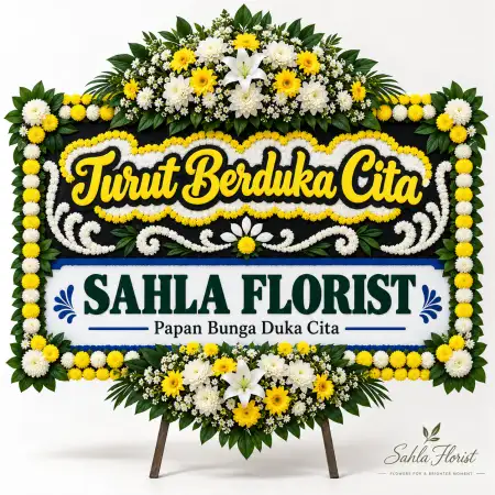Papan Bunga Duka Giic