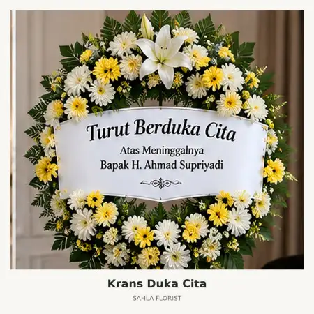 Krans Bunga Duka Giic